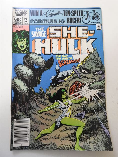 The Savage She Hulk 24 1982 FN Condition Comic Books Bronze Age