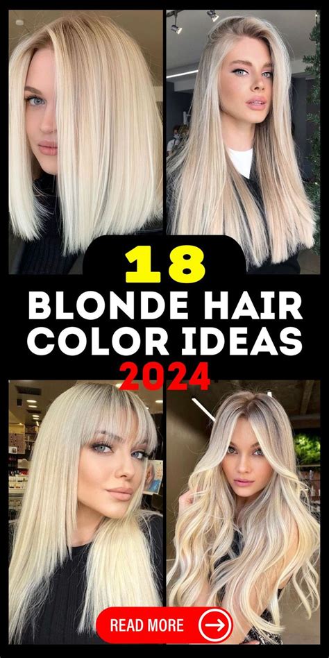 Embrace 2024's Blonde Hair Color Trends: From Icy Platinum to Warm ...