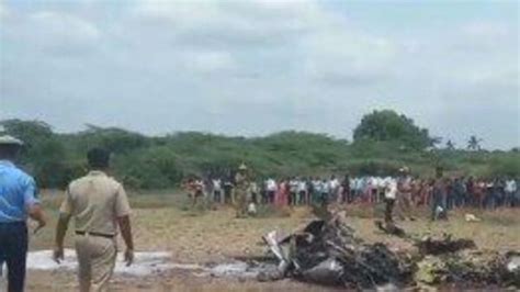 Iafs Trainer Aircraft Crashes In Karnatakas Chamrajnagar Pilots