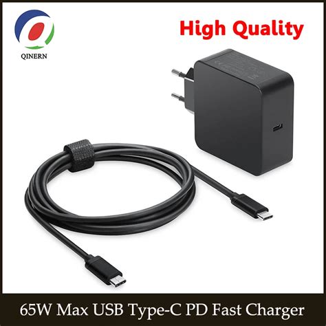 65W 45W 20V 3 25a USB c typ C PD szybka ładowarka zasilacz do laptopa