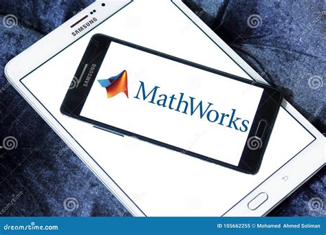 MathWorks company logo editorial image. Image of mathematical - 105662255