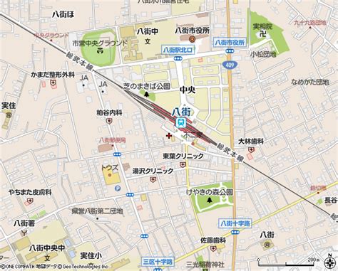 八街駅（八街市バス停）の住所・地図｜マピオン電話帳