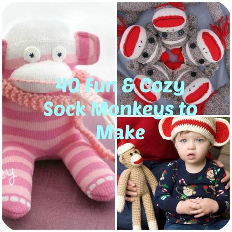 Fun And Cozy Sock Monkeys To Make