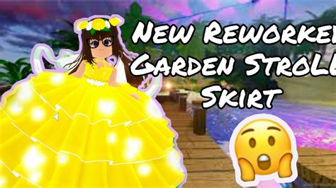 ️😱newreworked Garden Stroll Skirt Royale High 😱 ️ Youtube