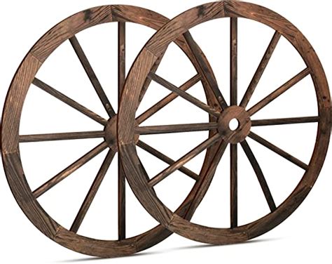 Amazon Pcs Wagon Wheel Decor Wooden Western Cowboy Party