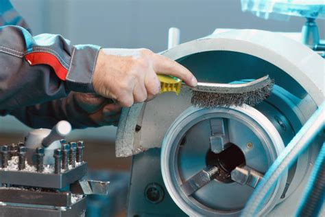 cnc machine maintenance stock  pictures royalty