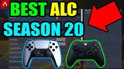 MY BEST ALC SETTINGS FOR APEX LEGENDS SEASON 20 YouTube