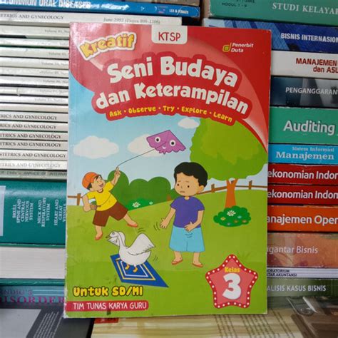 Jual BUKU SENI BUDAYA DAN KETERAMPILAN KELAS 3 SD Kota Bekasi Toko