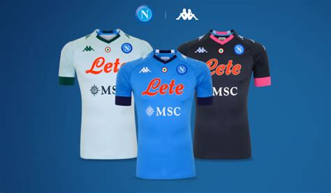 Napoli Presentate Anche Seconda E Terza Maglia Campania Nel Pallone