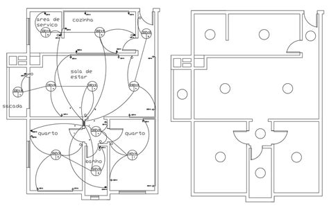 Electrical Wiring House Plans Dwg