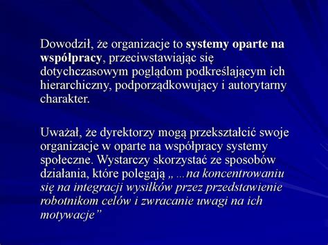 Nauka O Organizacji I Przedsi Biorstwie Podstawy Teorii Organizacji