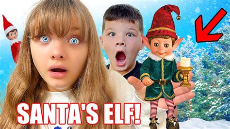 We Caught Santas Elf Aubrey And Caleb Save Christmas Youtube