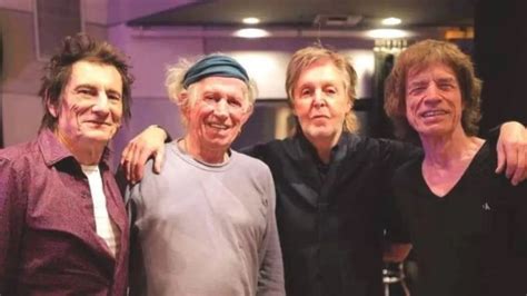 Keith Richards De Los Rolling Stones Declaró Que Trabajar Con Paul Mccartney Fue “como En Los