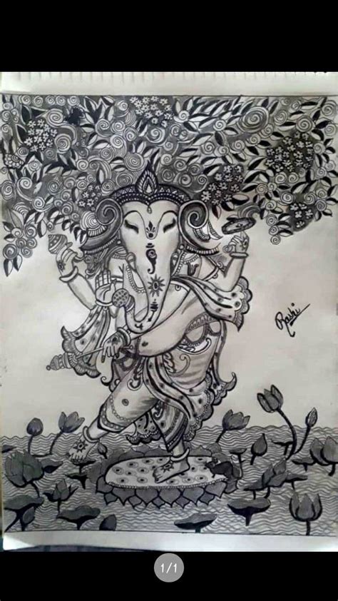 Lord Ganesha Drawing Drawings Ganesha Drawing Art Drawings Simple