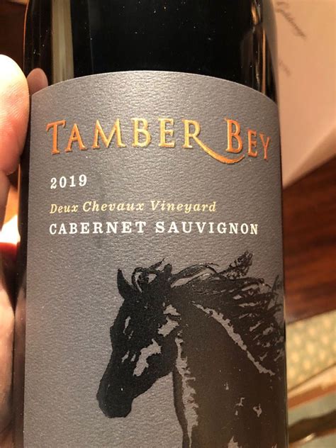 Tamber Bey Cabernet Sauvignon Deux Chevaux Vineyard Usa