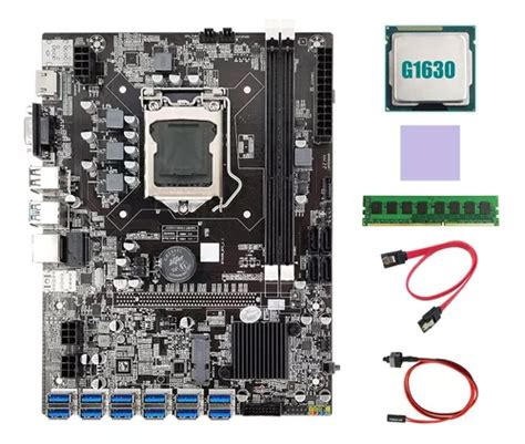 Placa Base Minera B Btc Unidades Usb Cpu G Y Ddr Cuotas