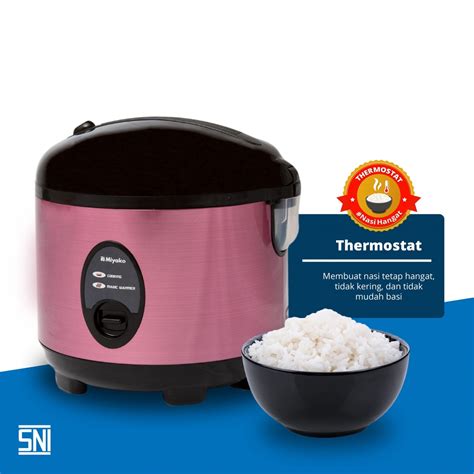 Jual Rice Cooker Miyako In Mcm Sbc Liter Magic Rose Gold