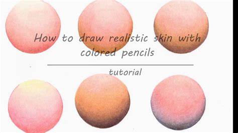 How To Draw Skin With Colored Pencils Faber Castell Polychromos Youtube