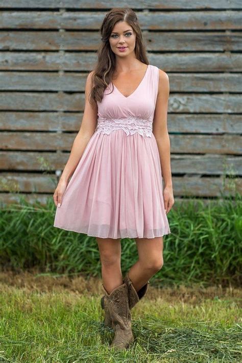 20 Best Country Western Dresses For Weddings 11 Country Bridesmaid