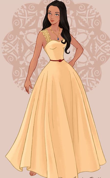 Wedding Dress Design, Pocahontas by 1bookqueen on DeviantArt