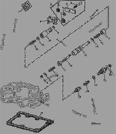 CLUTCH CONTROL VALVE PARTS [02D01] - TRACTOR John Deere 2940 - TRACTOR ...