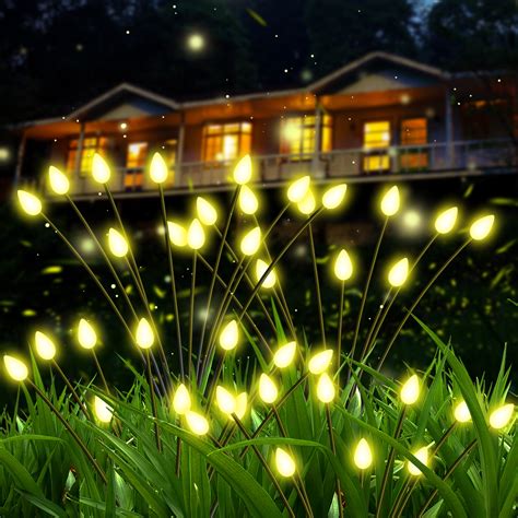 SolarEra LED Outdoor Solar Garden Lights Waterproof Solar Swaying Lights for Patio Pathway Decor ...