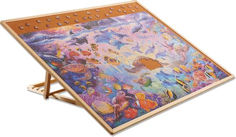 Buffalo Games Chevalet De Puzzle Enti Rement Assembl Accessoire De