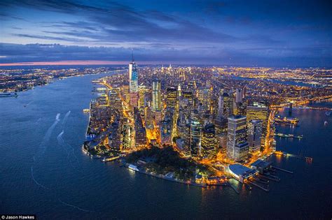 Photographer Jason Hawkes Amazing New York Aerial Shots Taken As He