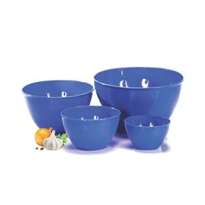 Conjunto De Tigelas Bowl Pl Stico Cores Pe As Ercaplast Leroy Merlin