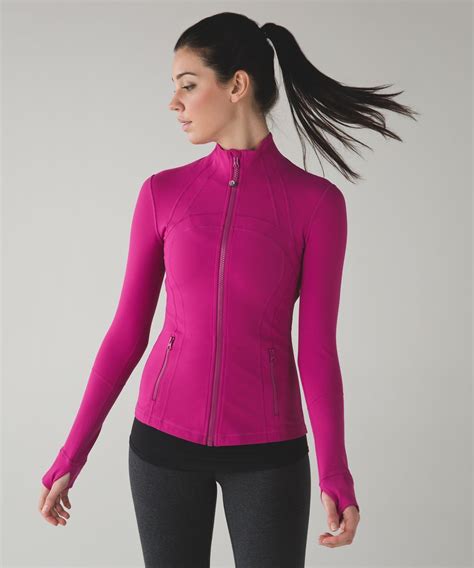 Lululemon Define Jacket Raspberry Lulu Fanatics