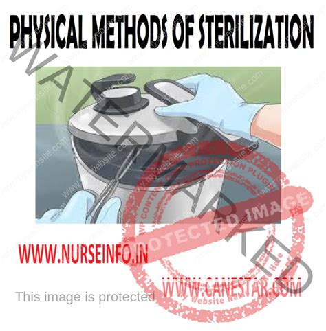 Physical Methods Of Sterilization Overview