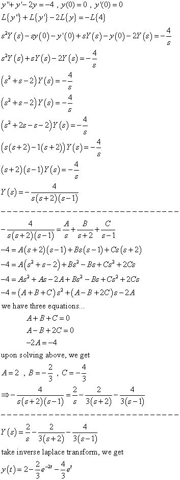 Differential Equations Solved Examples Solve The Following