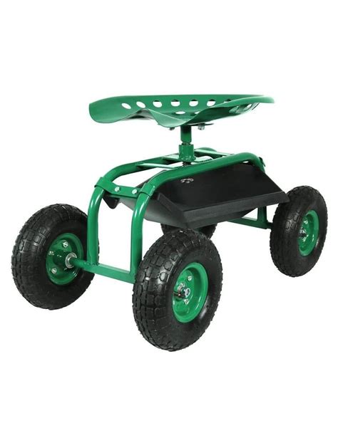 Si Ge De Jardinage Kg Chariot De Jardin Banc Roulant Chariot D