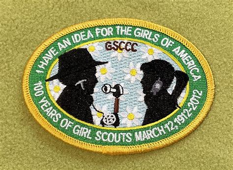 Pin On Girl Scout 100th Anniversary Patches