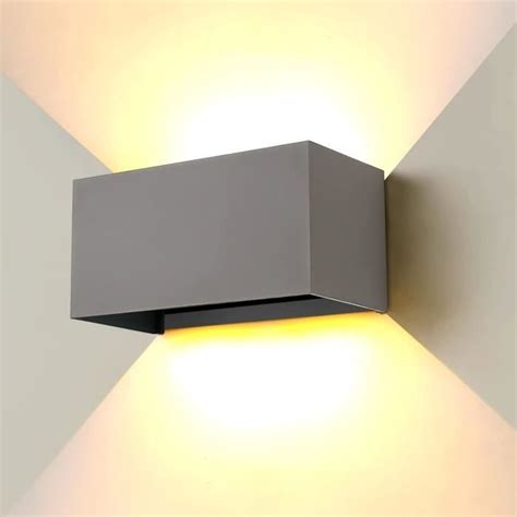 W Applique Murale Interieur Exterieur Cob Led Clairage Luminaire