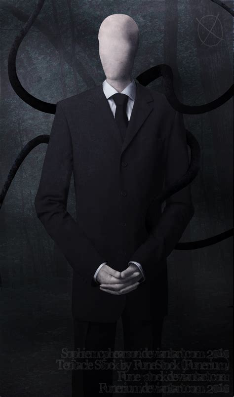 portrait   slender man  sophiemcphearson  deviantart