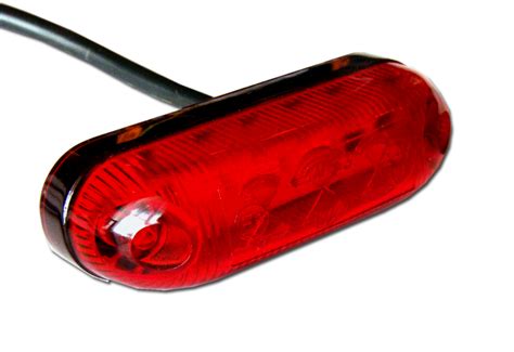 Lampa Obrysowa Led Czerwona V Konturowa Oficjalne