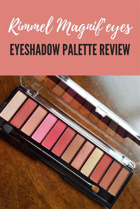 Rimmel Magnifeyes Eyeshadow Palette Review Swatches Spice Colour