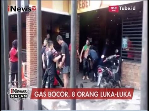 Selang Gas Bocor Karyawan Rumah Makan Berlarian Ke Luar Dengan Luka