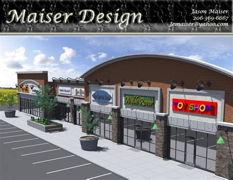 Small Shopping Mall Exterior Design – BESTHOMISH