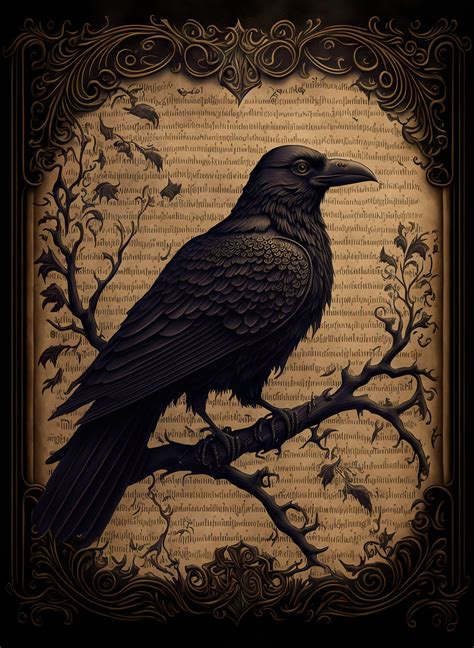 Raven Artwork Crow Art Crows Ravens Art Prints For Home Rabe