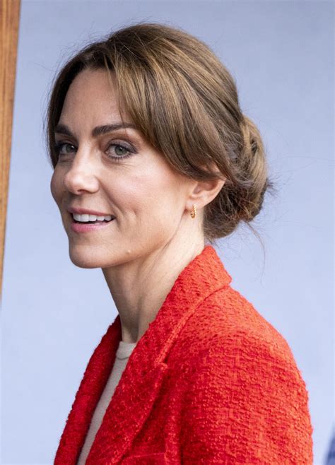 Photo Catherine Kate Middleton Princesse De Galles Se Rend Au