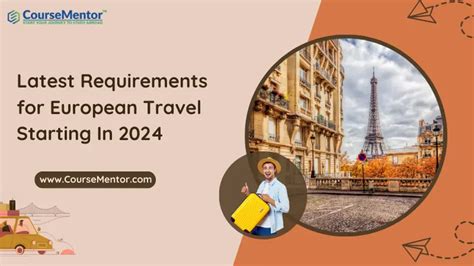 Latest Requirements For European Travel Starting In 2024