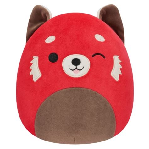 Squishmallows 8 Winking Red Panda Plush Toy 8 In Kroger