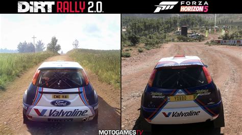 Dirt Rally Vs Forza Horizon Ford Focus Rs Rally Sound