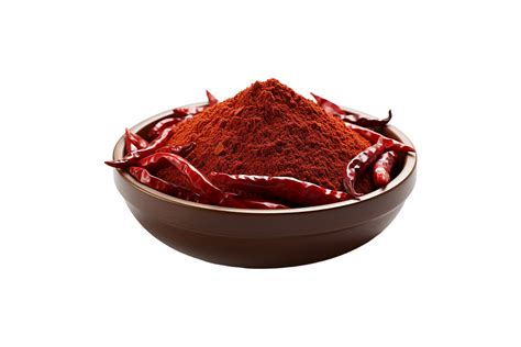 Chili Powder isolated on transparent background. 47605574 PNG