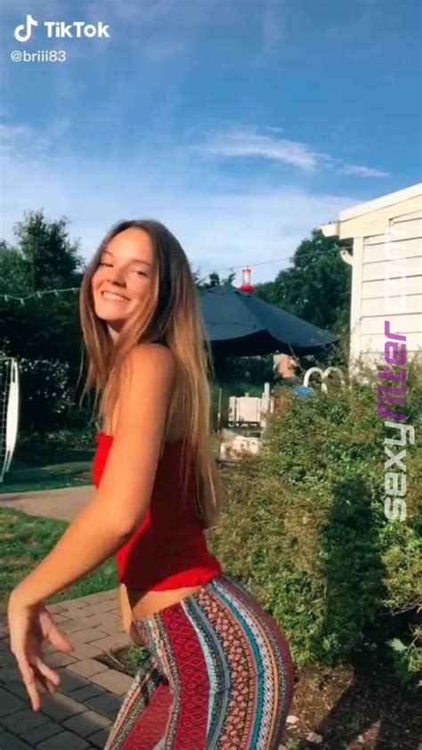 Hot Bri Powell In Red Tube Top Sexyfilter