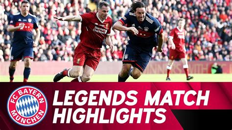 FC Liverpool Vs FC Bayern 5 5 Highlights Legends Match YouTube