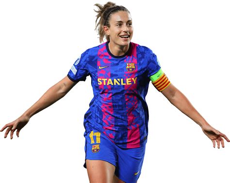 Alexia Putellas Barcelona Women football render - FootyRenders