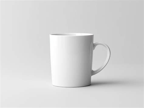 Premium Photo | A white coffee mug mockup